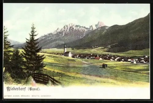 AK Niederdorf, Gesamtansicht