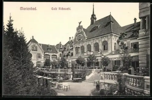 AK Marienbad, Café Rübezahl