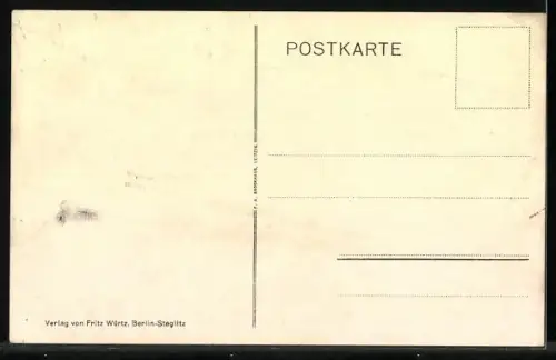 AK Mitau, Rathaussaal mit Gemälden und Tisch