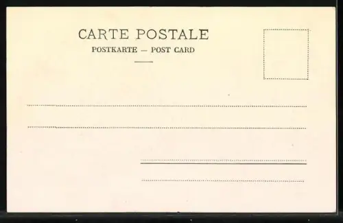 AK Lausanne, Village Suisse, Holzhütte am Hang