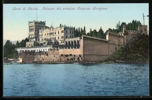 AK Isola di Garda, Palazzo del principe Scipione Vorghese