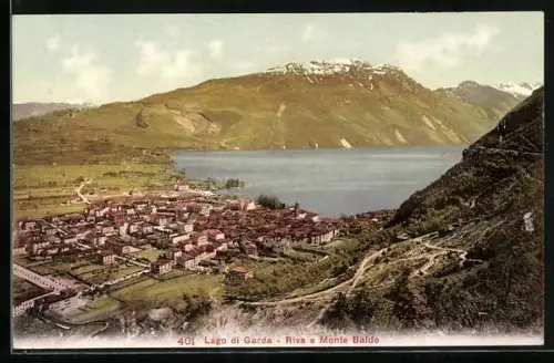 AK Riva /Lago di Garda, Panorama e Monte Baldo