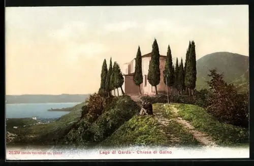 AK Toscolano Maderno /Lago di Garda, Chiesa di Gaino