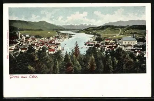 AK Tölz, Ortspanorama