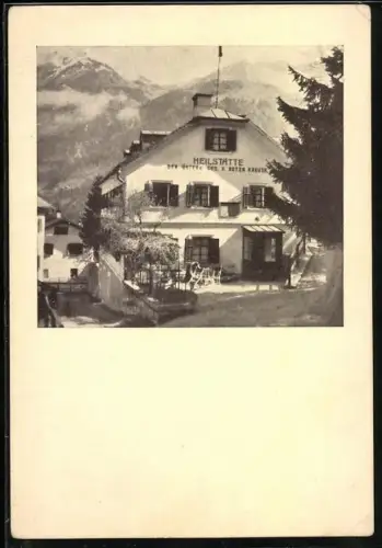 AK Bad Gastein, Heilstätte d. österr. Gesellschaft vom Roten Kreuze