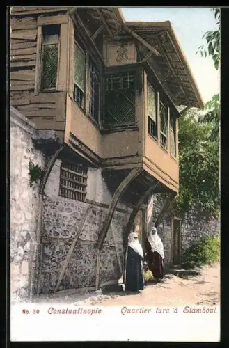 AK Constantinople, Quartier turc à Stamboul