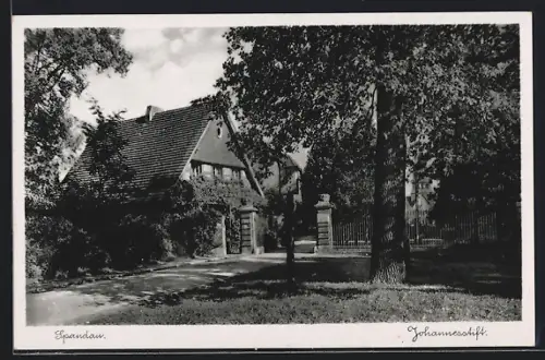 AK Berlin-Spandau, Blick auf Johannesstift