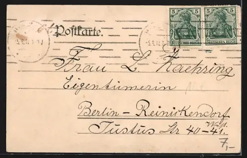 AK Berlin, das Reichspost-Museum