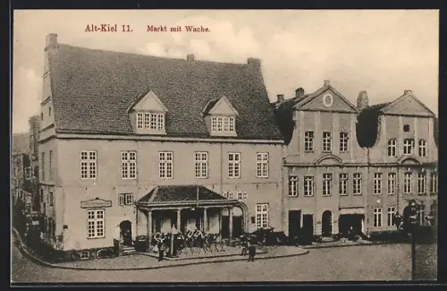 AK Alt-Kiel, Markt mit Wache