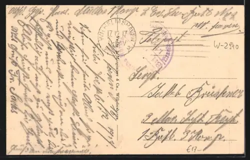 AK Wilhelmshaven, Marktstrasse mit Geschäften