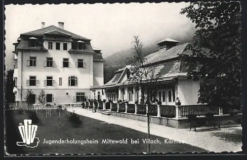 AK Villach /Kärnten, Jugenderholungsheim Mittewald