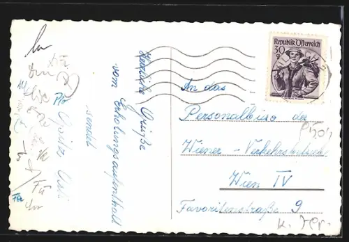 AK Villach /Kärnten, Jugenderholungsheim Mittewald