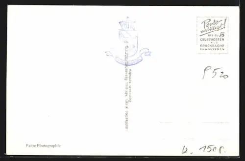 AK Villach, Kanzelhöhe, Berghotel-Dependance mit Talblick