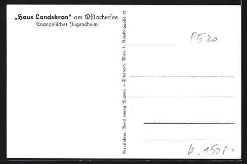 AK Villach, Ev. Jugendheim Haus Landskron