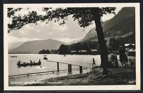 AK Sattendorf am Ossiachersee, Strandmotiv