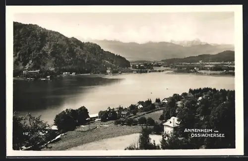 AK Annenheim am Ossiachersee, Blick über den gesamten See