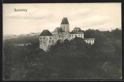 AK Rastenberg, Blick zur Burg
