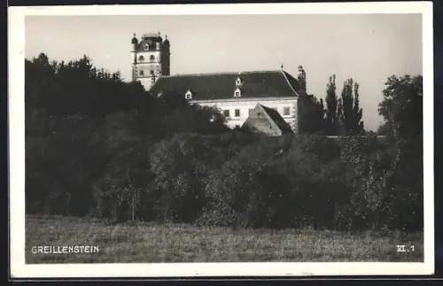 AK Röhrenbach /N.-Oe., Blick zum Schloss Greillenstein