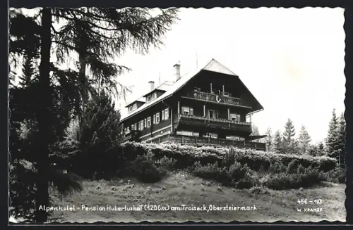 AK Veitsch, Alpenhotel-Pension Hubertushof am Troiseck