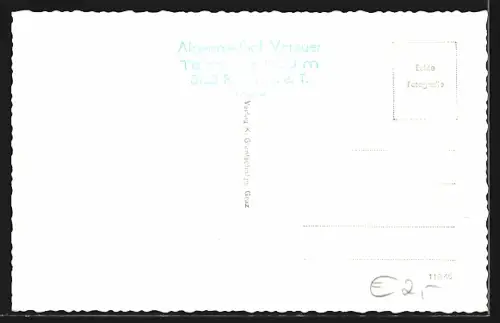 AK Fladnitz a. d. T., Alpengasthof Vorauer auf der Teichalpe, Blick zum Osser