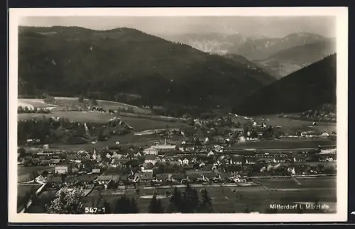 AK Mitterdorf i. Mürztal, Gesamtansicht