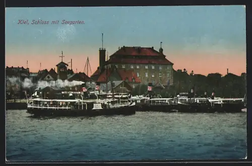 AK Kiel, Schloss mit Seegarten