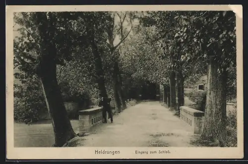 AK Heldrungen, Eingang zum Schloss