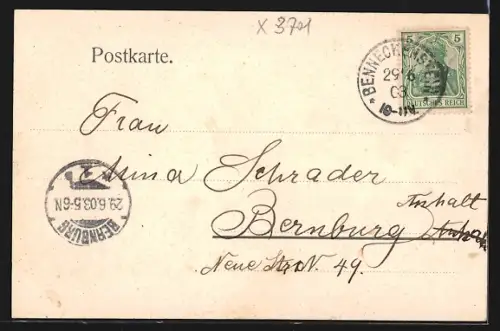 AK Sorge, Johanniterheilanstalt, Wolfsbachmühle