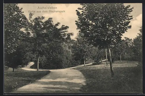 AK Aschersleben, Partie aus dem Stephanspark