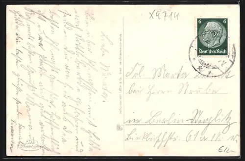 AK Rottleberode /Südharz, Schloss mit Schlossteich