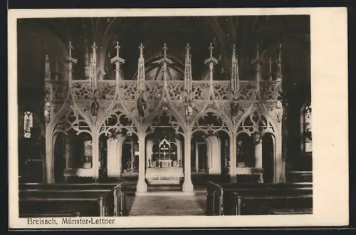 AK Breisach, Münster, Lettner