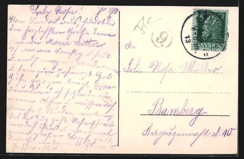 AK Landau / Pfalz, Justizpalast am Kaiserring