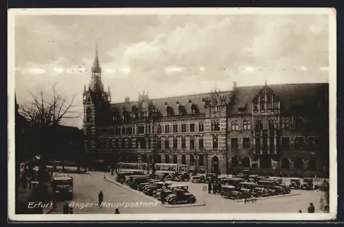 AK Erfurt, Anger, Hauptpostamt