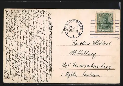 AK Magdeburg, Zentral-Theater, Breiteweg