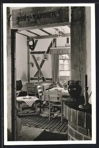 AK Sasbachwalden /Schwarzwald, Sternenwirtshaus Hohritt, Innenansicht