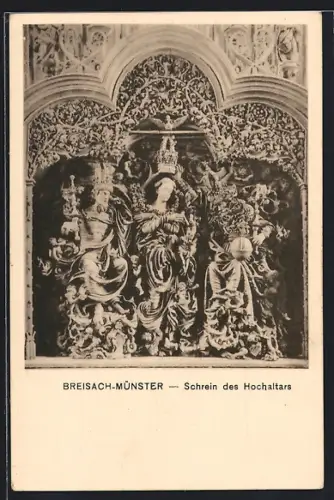 AK Breisach, Schrein des Hochaltars im Münster