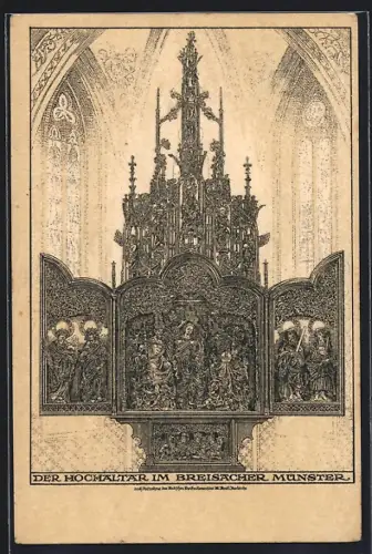 AK Breisach, Hochaltar im Münster