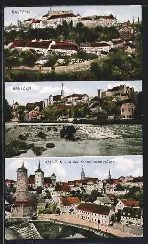 AK Bautzen, Kronprinzenbrücke