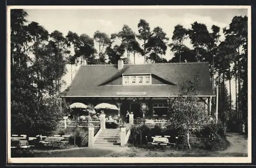 AK Dresden-Bühlau, Gasthaus Zwergbaude, Ullersdorfer Strasse