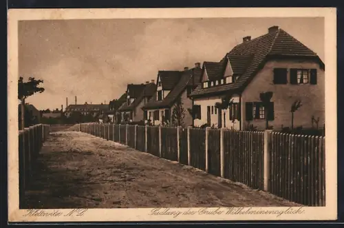 AK Klettwitz /N. L., Siedlung der Grube Wilhelminensglück