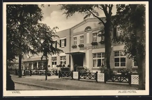 AK Varel / Jadebusen, Allee-Hotel