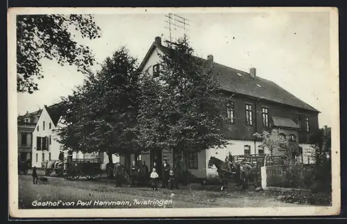 AK Twistringen, Gasthof von Paul Hammann