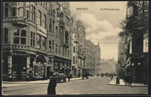 AK Bremen, Urania in der Hutfilterstrasse