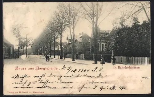 AK Bargteheide, 1te Bahnhofstrasse