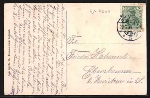 AK Dortmund, Hohestrasse mit Grafenhof