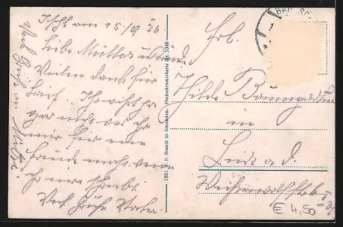 Künstler-AK Bad Ischl /Salzkammergut, Ortsansicht mit Rettenbach, Siriuskogel und Jainzen-Berg aus der Vogelschau