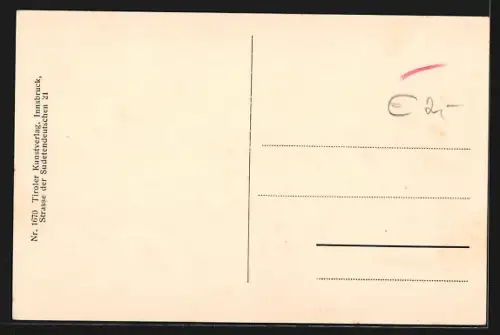 AK Gmunden am Traunsee, Teilansicht mit Traunstein