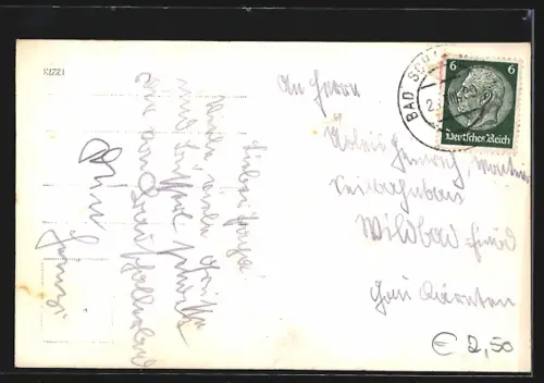 AK Bad Schallerbach /O. D., Ortspartie