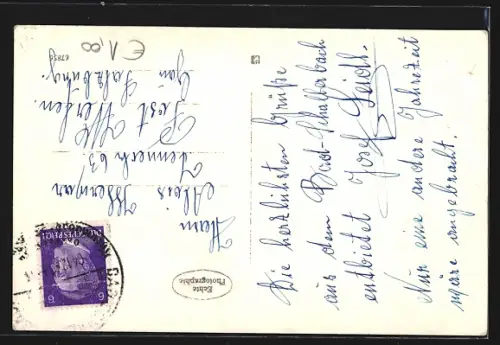 AK Bad-Schallerbach /Od., Neues Badehaus, Sprudel anno 1918, Quellentempel