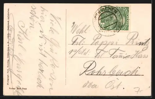 AK Marsbach /Ob. Öst., Schloss Marsbach mit Donaupartie